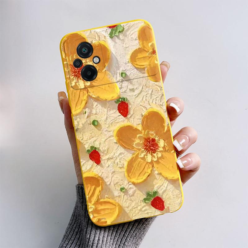 For Xiaomi Poco M4 M5 M5S Phone Case Cute Popular Butterfly Astronaut Soft Silicone Bumper For Poco M5 M 5 S M4 Back Cover Shell