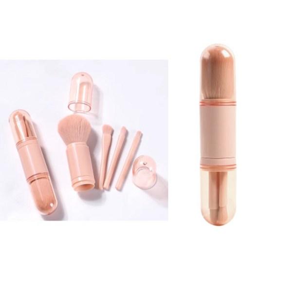 

Camu 4in1 multi brush, pink, 1p, the most popular beauty accessory in Korea