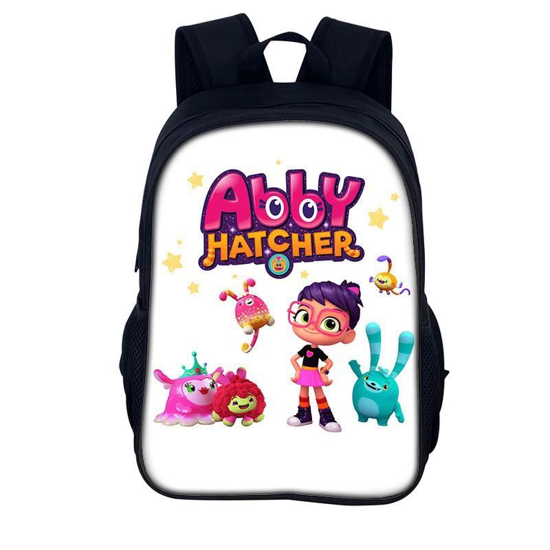 Abbyhatcher Abby Hatcher School Bag Little Girl Cartoon Backpack Elementary School