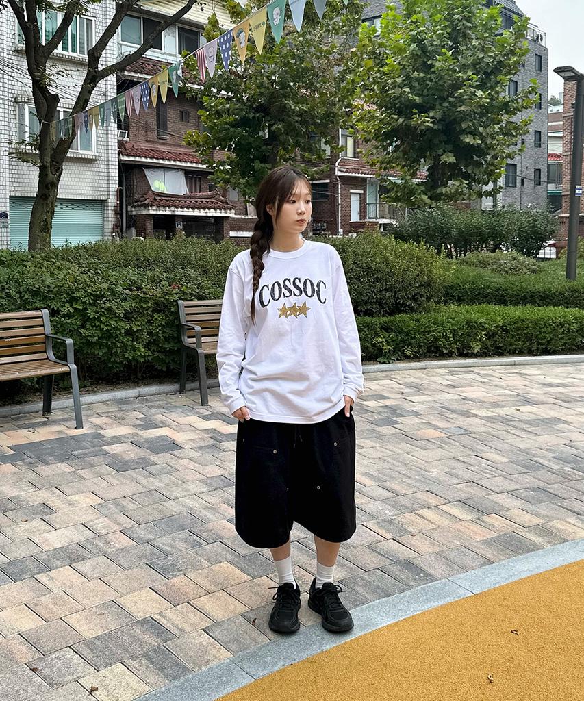 Koso Star Crack Long Sleeve (White)