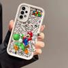Super-Bros Case For Samsung Galaxy A55 5G Case A35 A13 A54 A53 A52 A34 A33 A32 A21S A14 A23 A24 A12 A51 A71 Phone Cover M-Marios