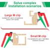 Adjustable Drawer Fixing Clamp, Universal Heavy-Duty Cabinet Cabinet Face Frame Clamps, Drawer Face Clamp For Easy And Fast Drawer Front Panel