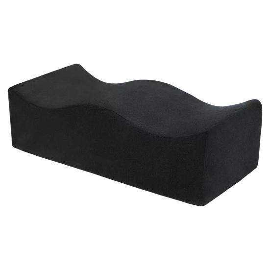 Memory Foam Seat Cushion Curvy Hip Cushion Relieves Tailbone Pressure Ergonomic Back Pain Relief Cushion for Office Chair Car Sciatica Relief