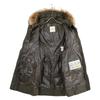 MONCLER [Domestic regular] PHALANGERE hoodie down with fur coat 00 khakiUsed