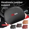 BBEI1 For Car Logo Headrest Pillow Lumbar Neck Protective Cushion Accessories Cerato Soul Venga Forte Spectra Sedona Niro Cadenza