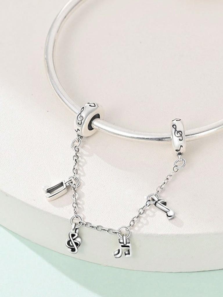 Charms Plata Copper Colors Summer Flower Fruit Safety Chains Beads Pendant For Original Bracelet For Women Diy Jewelry Love Gift