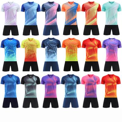 Children's Cross-Border Soccer Uniform Set for Teens - Unisex Short Sleeve Training & Competition Kit