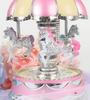 LED Classical Musical Box Mini Carousel Merry-Go-Round Music Case Christmas Gifts for Adult Kids Wedding Decor for Childrens Day