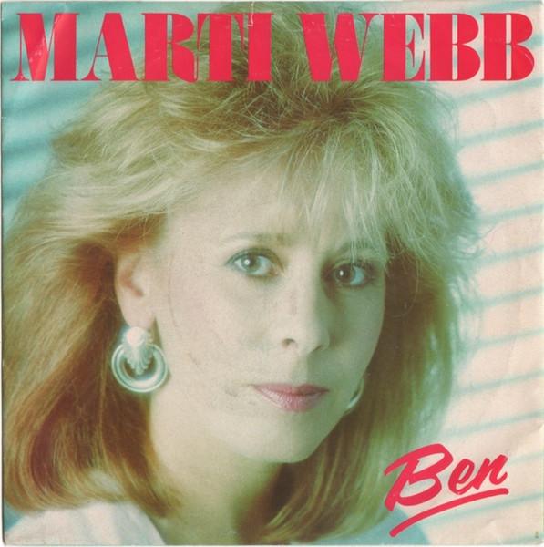 

7inch Record MARTI WEBB - Ben STAR6 Starblend 1985 UK Pop Used