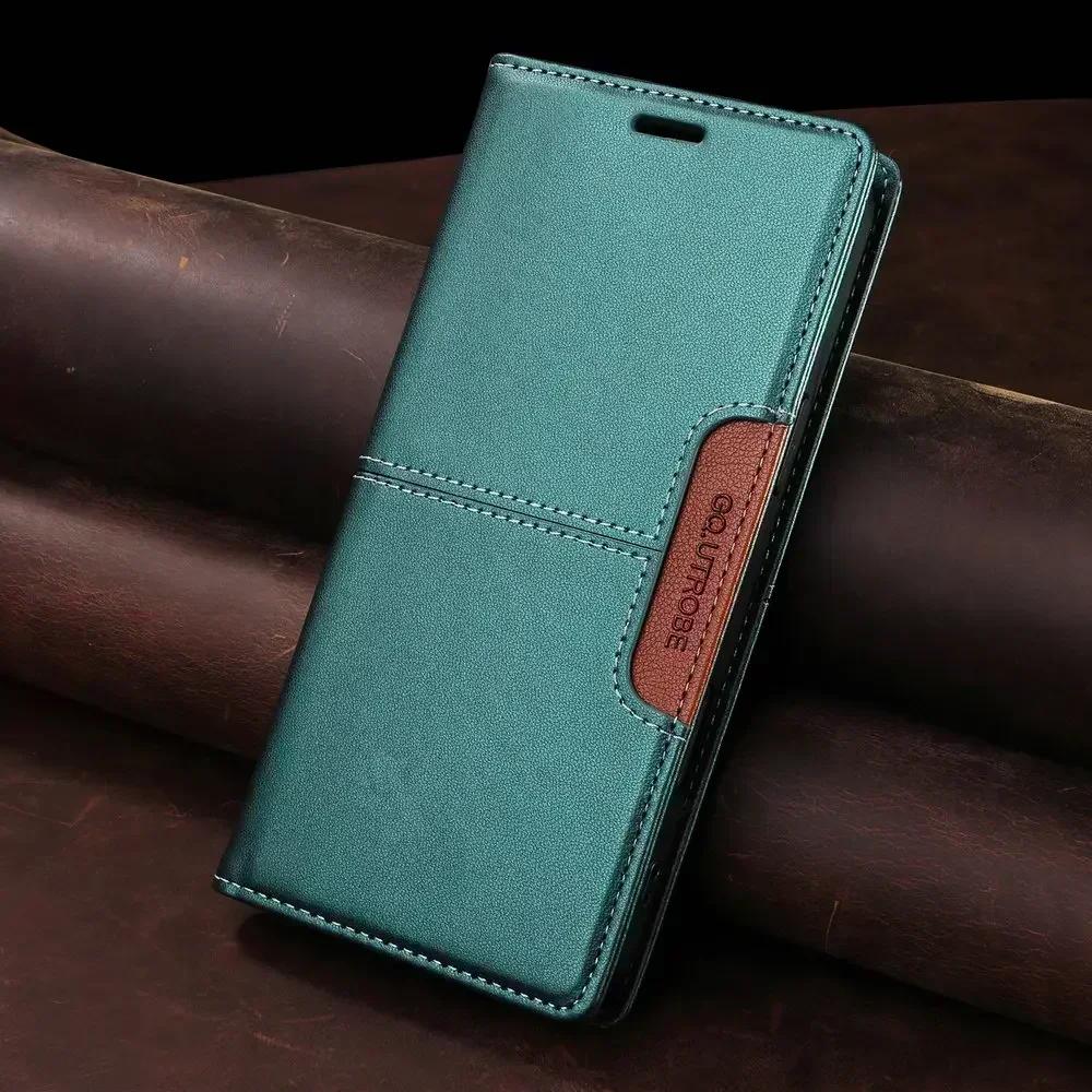 Anti-theft 360 Protect Leather Wallet Case for Apple iPhone 17 Pro Max Luxury Cover iPhone 16e 16 Plus 15 14 13 12 Xs Flip Funda