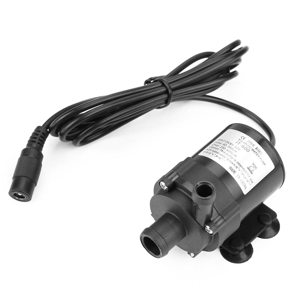 

Mini DC Brushless Water Pump for Small Fish Pond 12V 40 celsius ~100 celsius