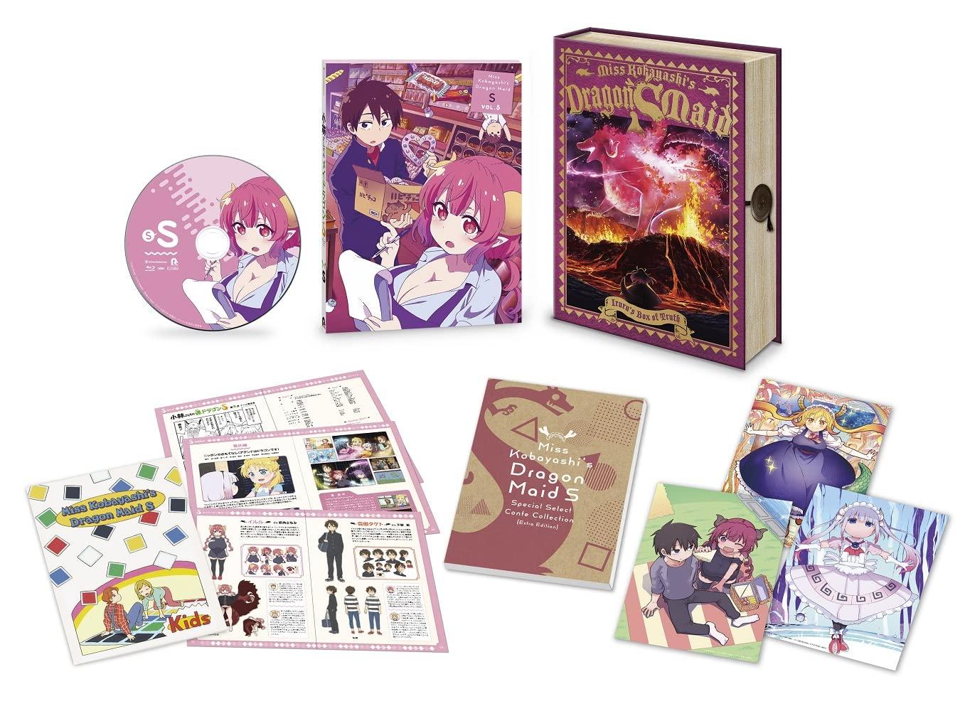 

Miss Dragon Maid S Box of Truth Edition Kobayashi s vol.S Iruru s [Deluxe Blu-ray]