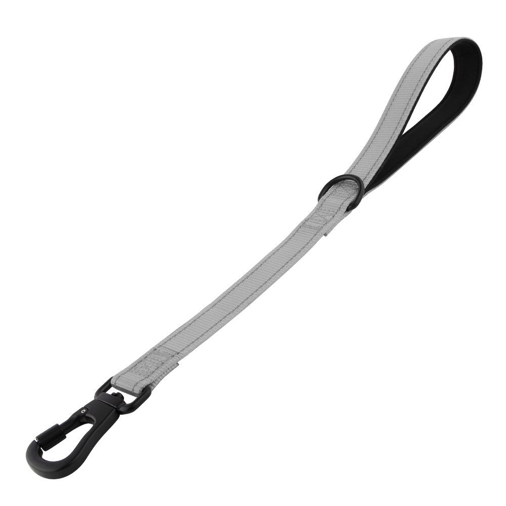 Nylon Short Training Leash for Medium and Large Dogs - Durable Traction Rope