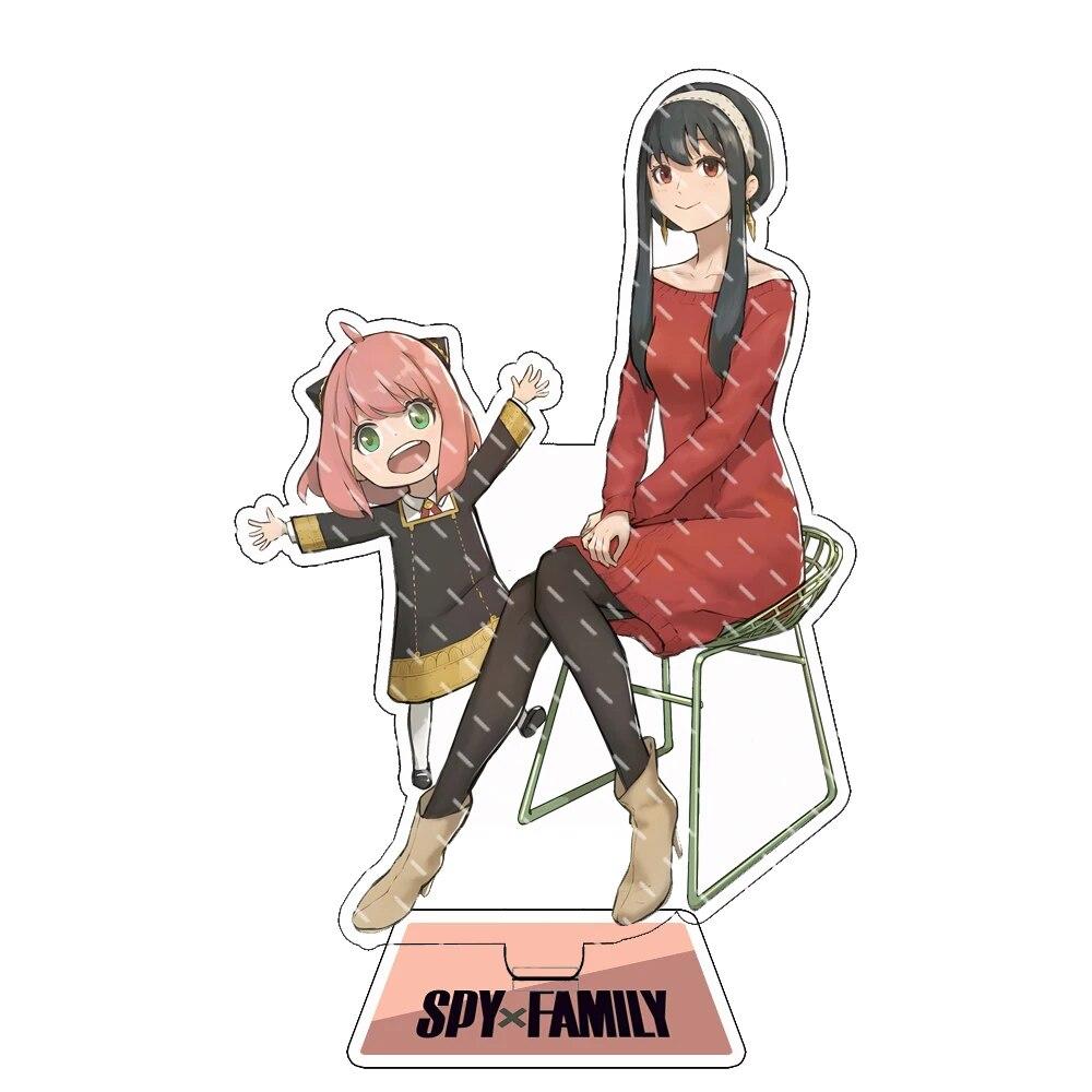 Anime Spy X Family Figure Cosplay Acrylic Stand Twilight Loid Forger Yor Forger Anya Forger Model Plate Collection Props Gifts
