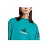 Adidas Ausrüstung Warm Bequem Weich Zart Rundhals-Sweatshirt Unisex Sweatshirt Grün JN7146