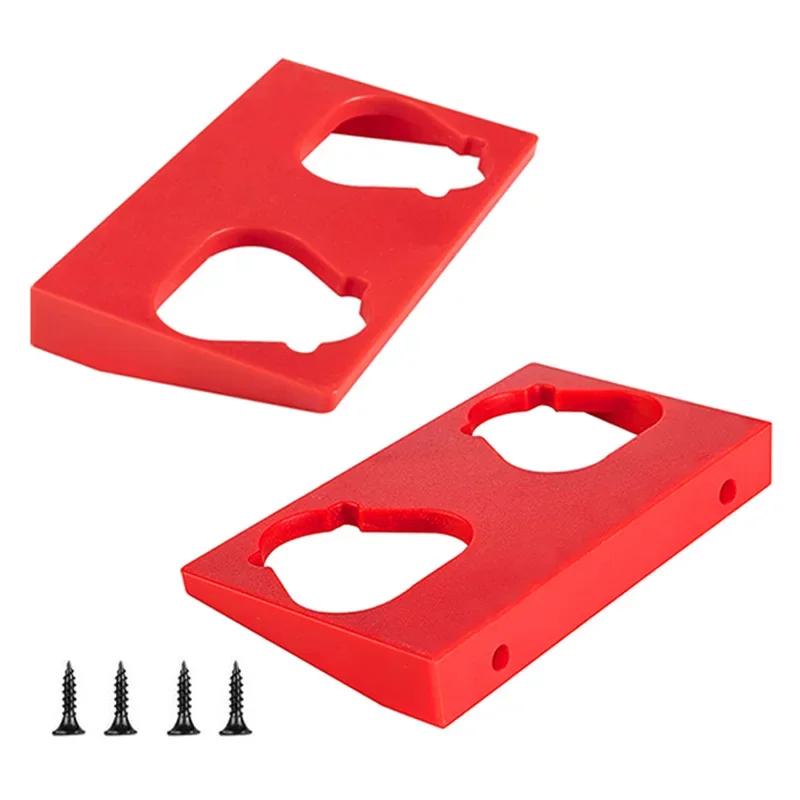 12V 10.8V Li-ion Battery Holder Storage Fixed Bracket Installation Base Display Rack Buckle For Milwaukee M&12 Li-ion Battery