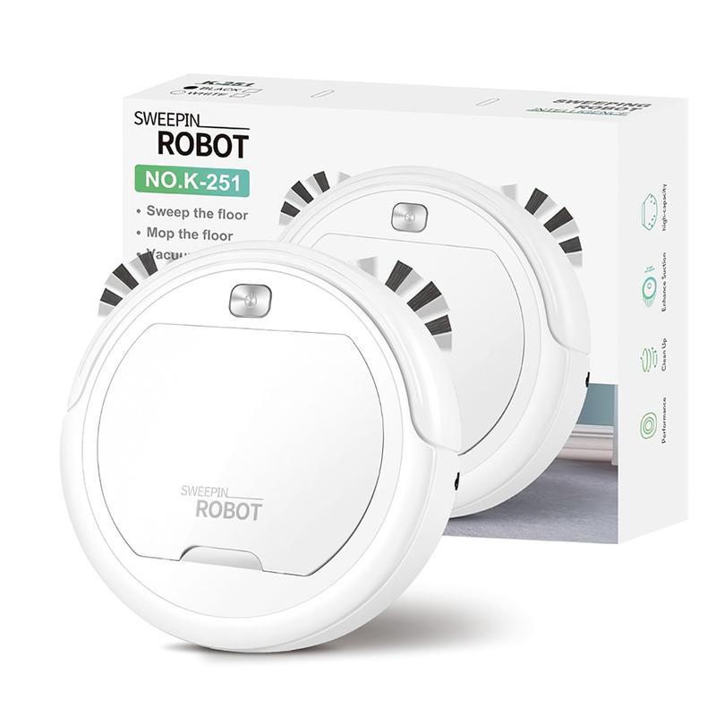 Smart Robot Vacuum Cleaner Multifunction 3 in 1 Auto Battery Robot Vacuum Cleaner Clothes Dryer | Cleaning Products