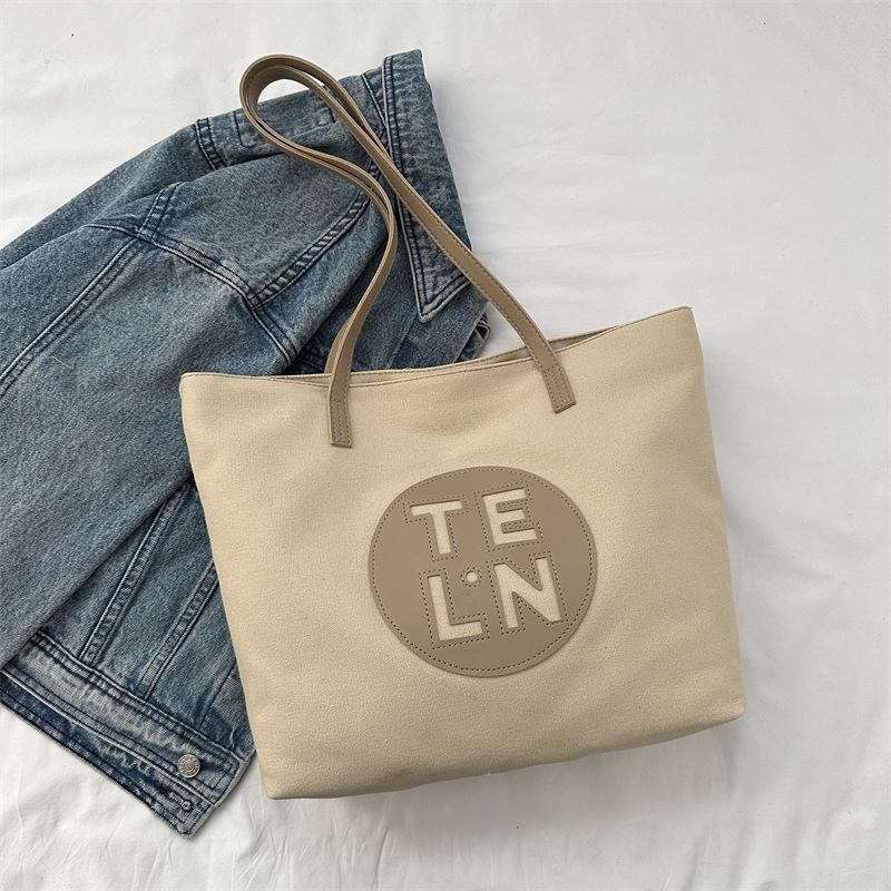 Going Out Large-Capacity Fashion Leisure Bag Make-Up Lesson Bag Spring Versatile Single Shoulder Tote Bag Women