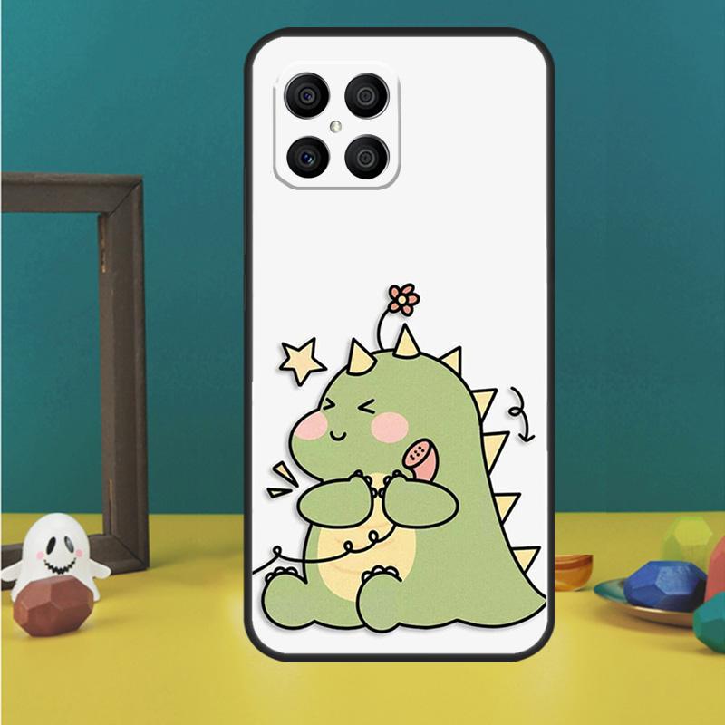 Couple Matching Cute Dinosaur Case For Honor 200 Lite Magic 7 6 5 Pro Honor X9c X9b X9a X8b X8a X8 X9 50 70 90 Lite Cover