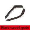 For Land Rover Range Rover Evoque 2012-2018 Carbon Fiber/Black Wood Grain Center Console Decoration Strips Trim Car Accessories
