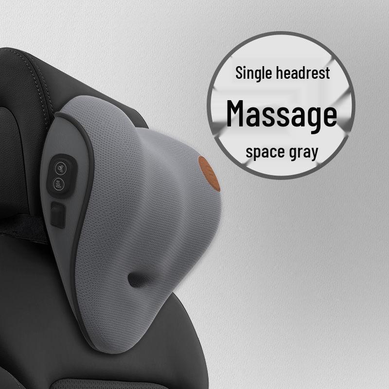 

Electric Massage Memory Foam Car Lumbar Support Cushion & Headrest Set