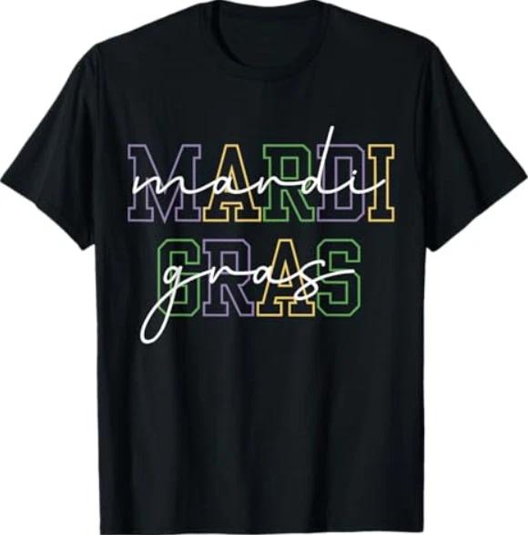 Mardi Gras Carnival New Orleans for women T-Shirt 4XL