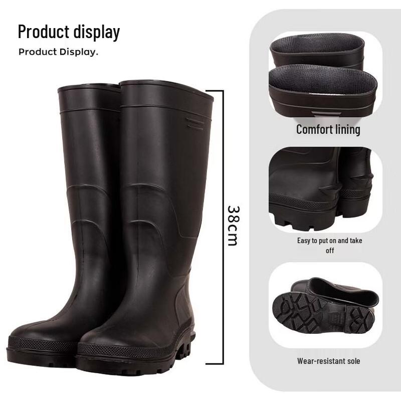 Hanyou Kinder Sicherheits-Gummistiefel mit Stahlkappe