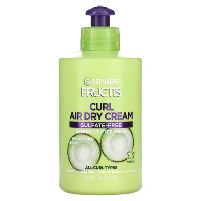 Fructis, Curl Nourish, trattamento leave-in, crema al burro per asciugatura all'aria, 10,2 fl oz (300 ml)