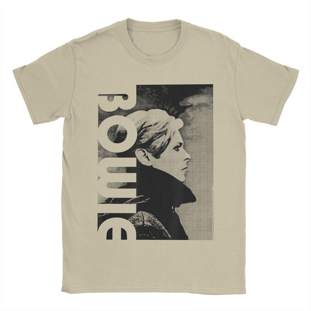 Mens TShirts Davids Cool Bowied Casual 100 Cotton Tee Shirt Short Sleeve  T Shirts O Neck Clothing Gift Idea