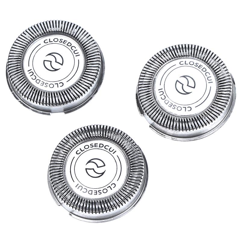 3Pcs Replacement Shaver Head For Philips HQ56 HQ55 HQ4+ HQ3 Reflex Plus Blade Head, Blade, Knife