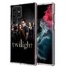 Team Edward Jacob Twilight Capa Phone Case For Samsung S26 Ultra S25 Edge Galaxy S23 S21 S20 S24 FE S22 S10 Plus Cover Clear TPU
