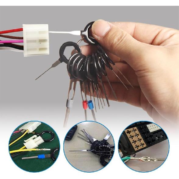 Terminal Ejector Kit, 2024 Upgrade Automotive Terminal Tool Electrical Terminal Pin Removal Tool Wire Pin, Terminal Removal Depinning Tool Kit