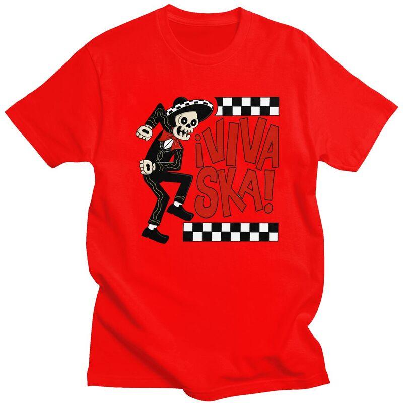 

Custom Fashion SKA Calypso T Shirts Men Short Sleeve Jamaican Mento Tshirt Summer Tee Cotton Slim Fit Tshirts Gift S