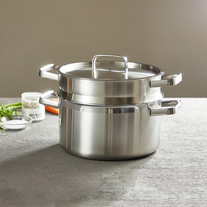 Lilang 304 Stainless Steel Double Layer Steamer Pot
