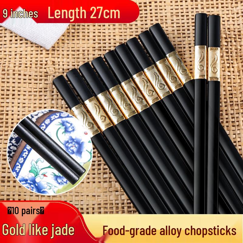 

Elegant Alloy Chopsticks Set