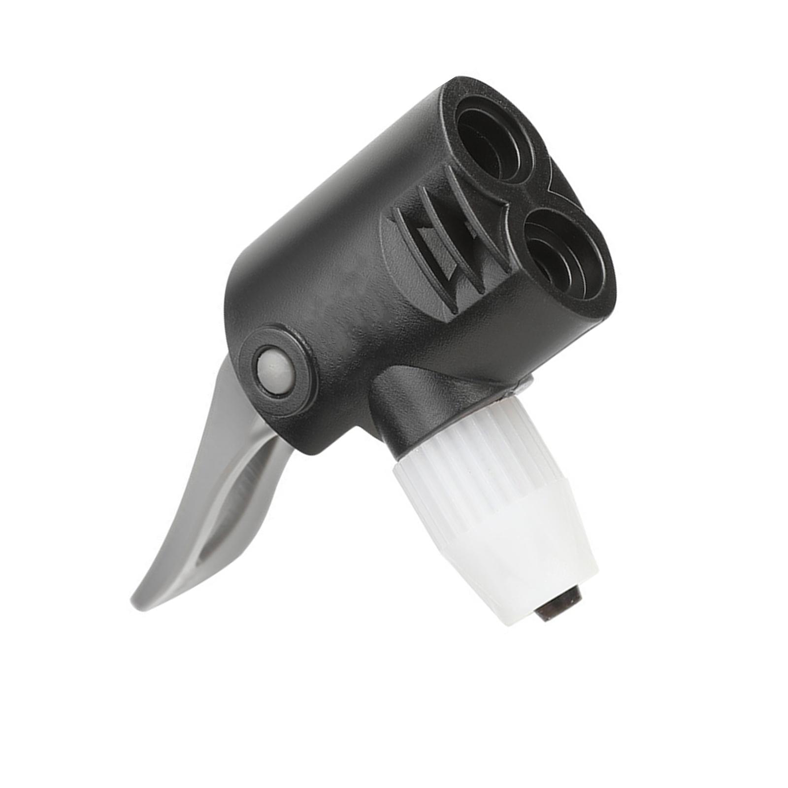 

Double Head Air Pump Adapter Valve Bicycles Pump Nozzle Hose Adapter Quick Pump Fitting Road Bike Inflator Parts 1