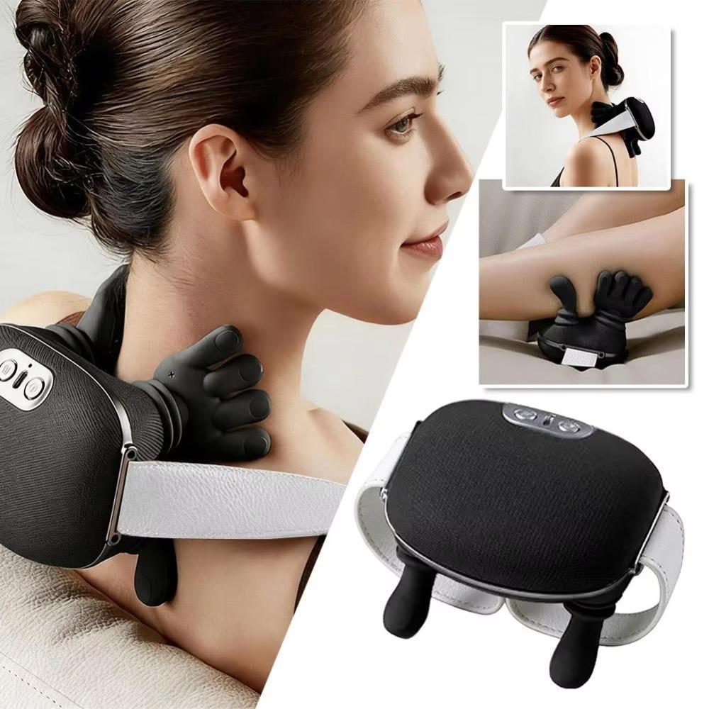 Heating Compress Heated Neck Massager Cervical Massage Device  Waist Massage