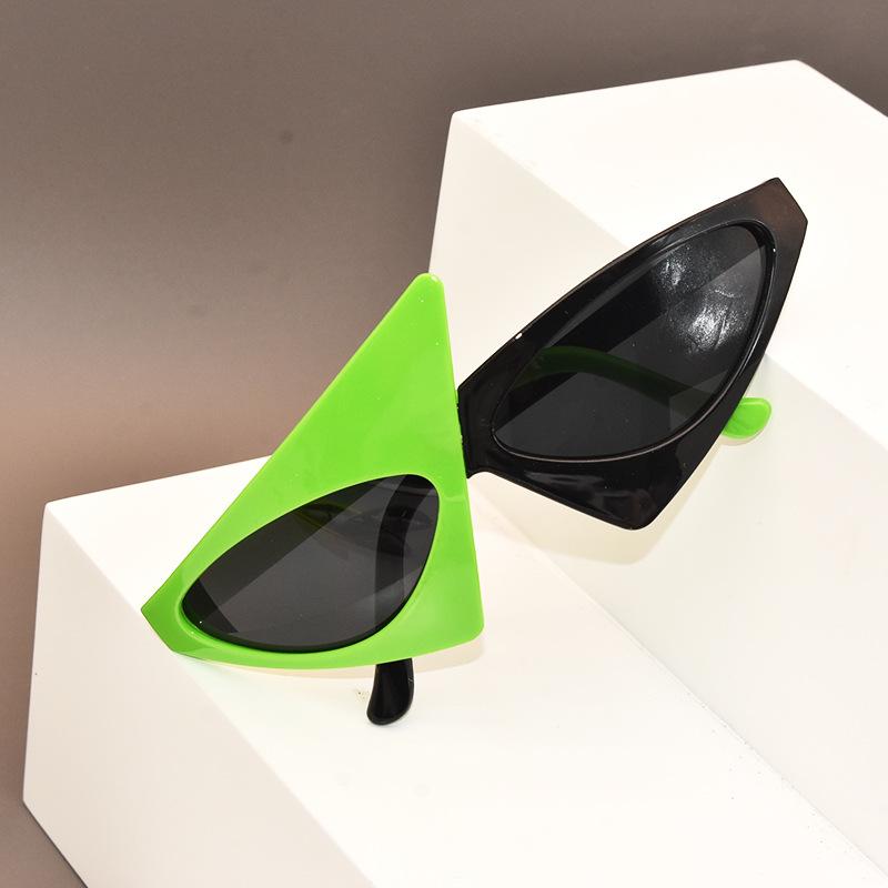 

Вечеринка Очки Хип-Хоп Розовые Зеленые Солнцезащитные Очки Музыкальный Фестиваль Треугольные Очки Смешные.