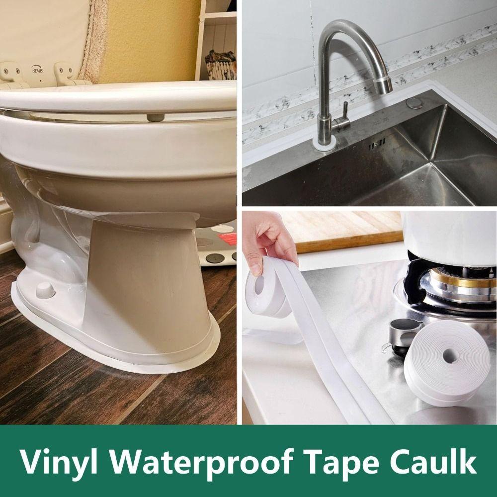 Mildew-proof Kitchen Sealant Strip Decorative Shower Tile Sealer Sealing Tape  Bathroom Tub