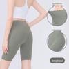 Double-Sided Tummy Control Shark Pants - Five-Pocket Hip Lift Cycling Leggings for Summer Yoga and Fitness