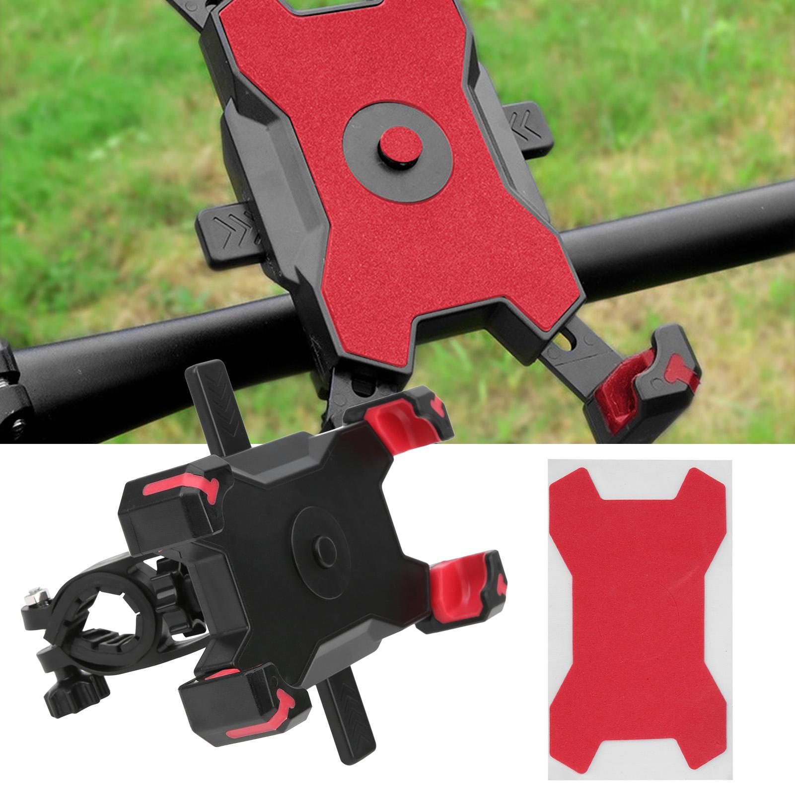 Phone Stand Rotatable One Key Lock Navigation Stand Car Shockproof Riding Bracket