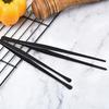 2Pcs Heavy Duty Nonrust Steel Food Tongs Extra Long 30cm Kitchen Utensils For BBQ And Hot Dishes Safe Grip Design