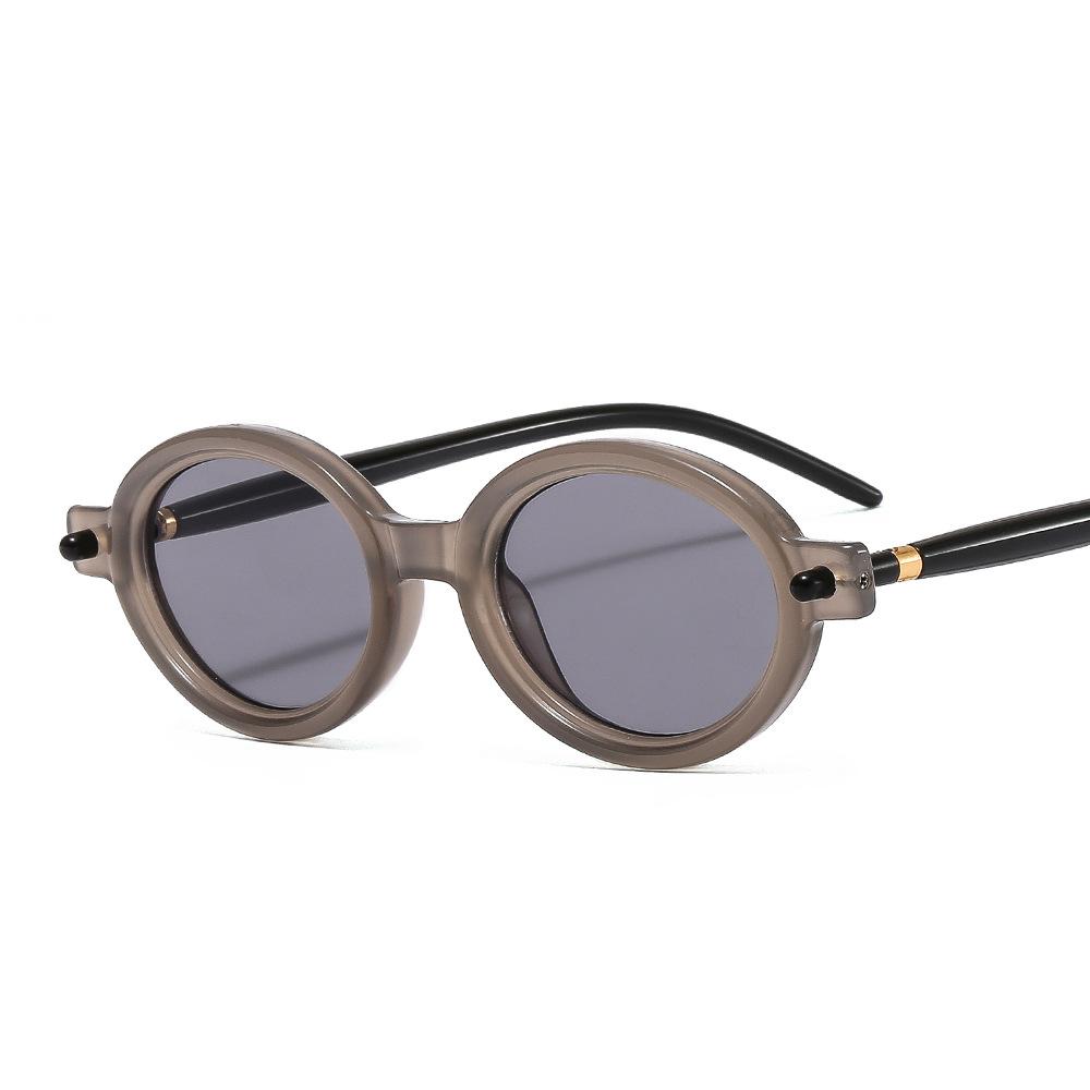 Vintage Round Sunglasses Women Luxury Brand Designer Uv400 Men High Quality Oval Sun Glasses Female Hombre