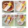 Household Silicone Scraper for Cleaning Pots, Pans, and Stoves - Removes Oil and Grease Stains Effortlessly.
