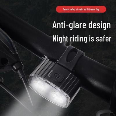 Super Bright Waterproof USB Rechargeable Bike Front & Taillight Set for Night Riding