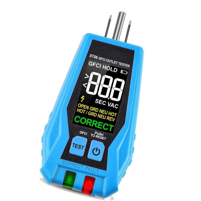 Commercial Receptacle Diagnostic Tool GFCI Verification Device for Home