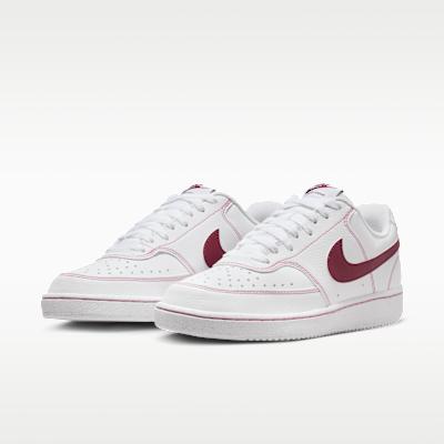 Women's Sneakers Nike Court Vision Skateboard Shoes Women's White Red
