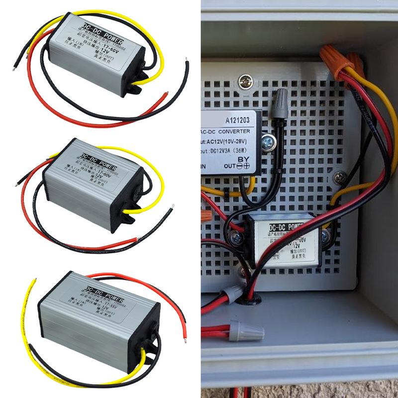 Step Down Power Adapter Power Supply Transformer Voltage Regulator Reducer Transformer Power Supply Car Converter for Cars