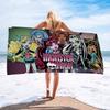 Cartoon M-monster High Classic Anime Beach Swimming Towel Soft Absorbent Washcloth Children's Gifts for Kids Travel Camping Gym