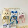 Cute Furry Backpack Lightweight Casual Bag Girls Backpack Travel Small Schoolbag Girls Gift